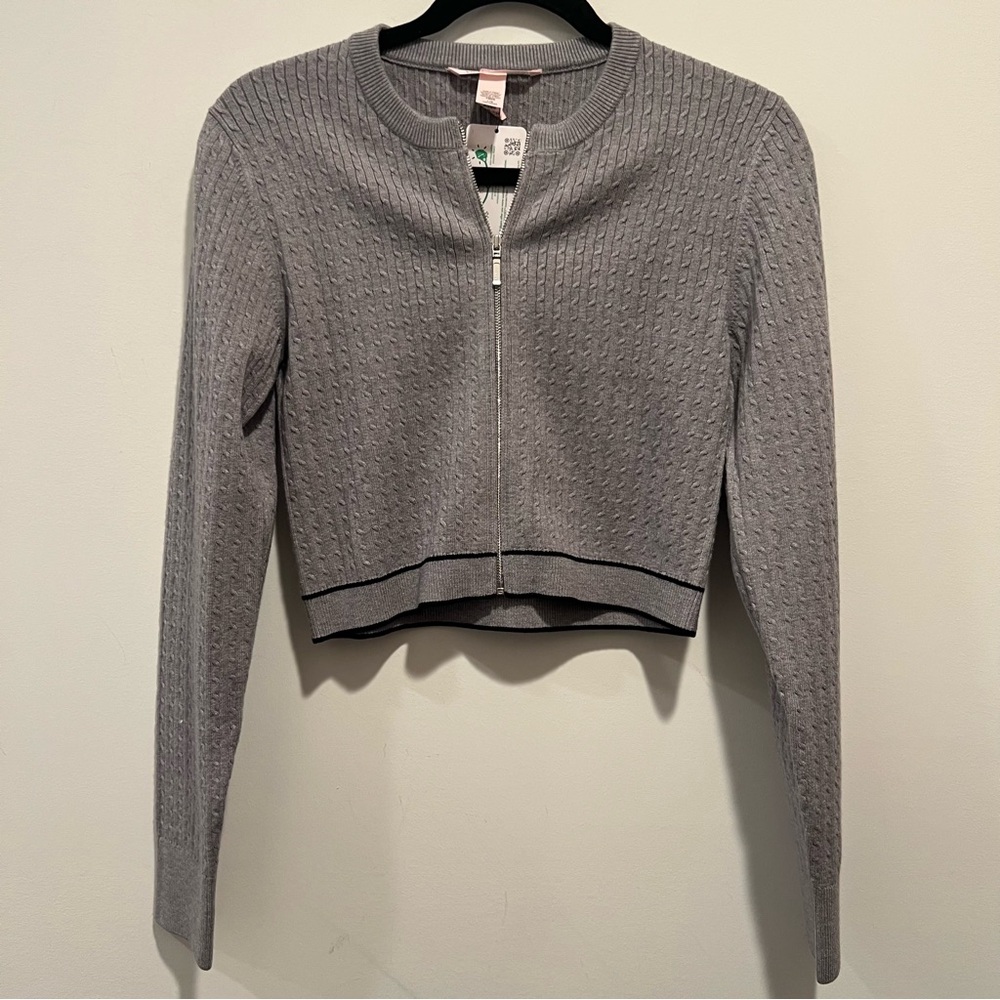 Victoria’s Secret knit zip up